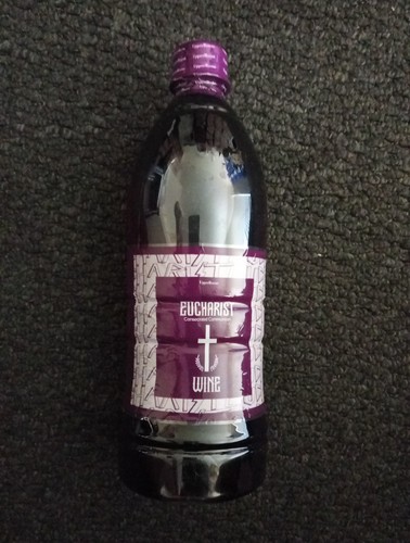 Holy communion wine non - wine, (non