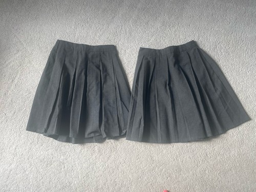 Girls grey pleated skirt - tu,