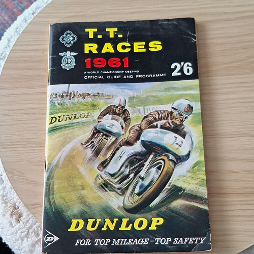 Dunlop races 1961 - t.t.,