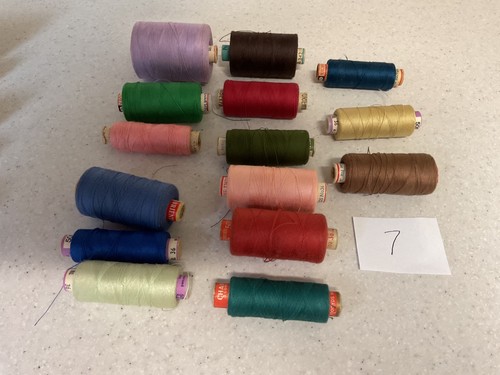 Assorted haberdashery threads - haberdashery,