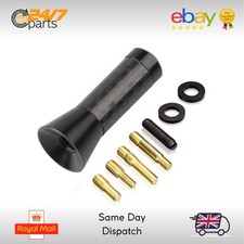 Stubby Carbon Fibre Car Aerial 3.5cm for MINI Gen 2 R55 R56 R57 R58 R59 R60 R61