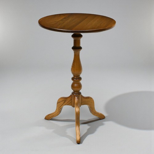 Ercol elm pedestal wine - elm,