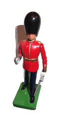 BRITAINS GUARDSMAN OFFICER WITH SWORD 1990