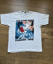The Stone Roses; Vintage 'Standing Here'  T Shirt Blackpool 1989