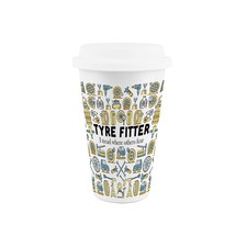 Tyre Fitter Ceramic Travel Mug