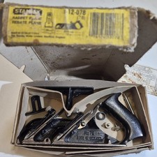 Stanley No78 rabbet plane  woodworking with Box