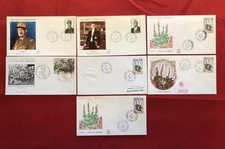 1972 Terres Australes et Antarctiques Françaises TAAF x 7 FDC - Kerguelen