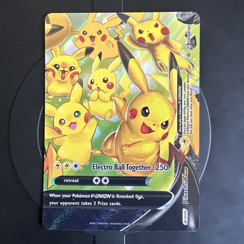 Pikachu union swsh142 - pikachu, v-union