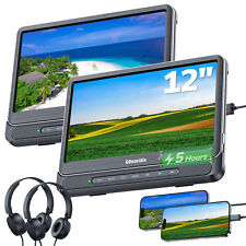 2x12" Dual Screen Portable DVD
