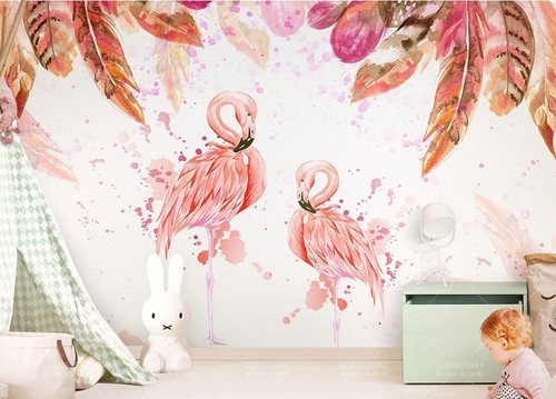 Animal flamingo n03448 - 3d,