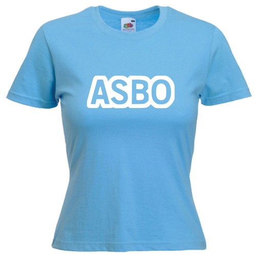 Asbo chav ladies lady - asbo, t