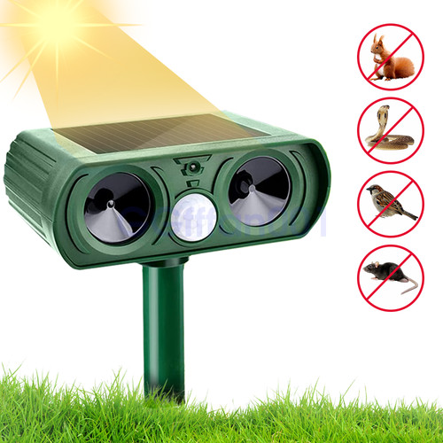 Ultrasonic solar cat dog - cat,