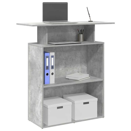 Reception desk concrete - reception,