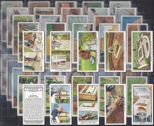 WILLS-FULL SET- GARDEN HINTS 1938 (50 CARDS) EXCELLENT