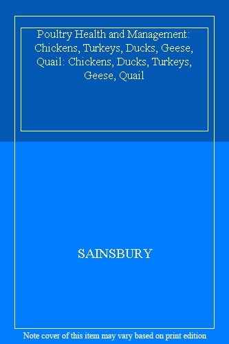 Poultry health and management - health,