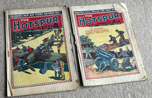 1944 the hotspur comics - hotspur, d