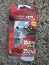 Ring twin pack H1 ultra xenon  headlamp bulbs +50%. RW948.