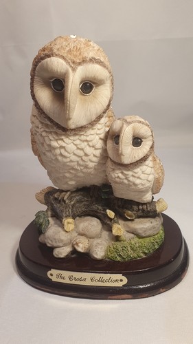 Vintage porcelain owl - vintage,