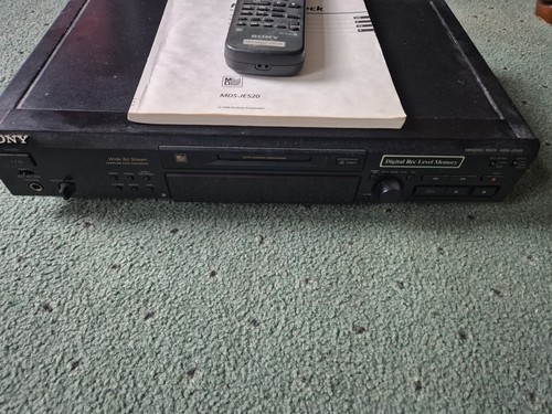 Sony mds je520 minidisc - sony,