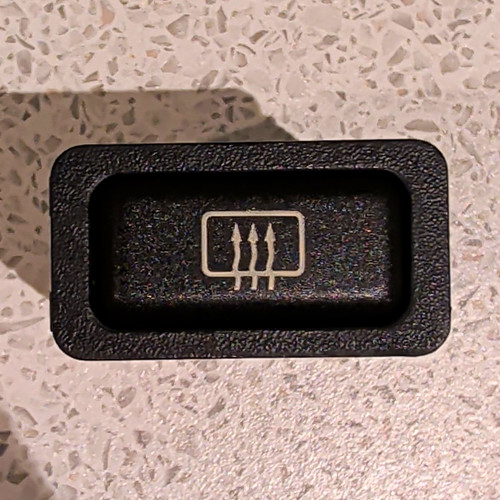 Bmw rear window - rear, heater