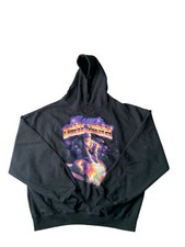 TGF Childish Planet Hoodie Mens 2XL black Graphic Logo Retro Rare