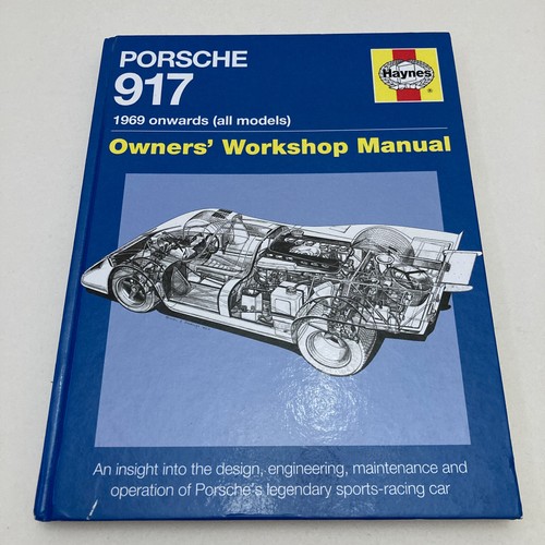 Porsche 917 manual 1969 - 917,