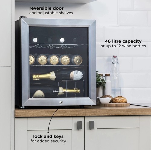 Russell hobbs wine cooler - cooler, 47l