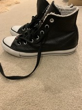 Converse Leather Hi Tops With