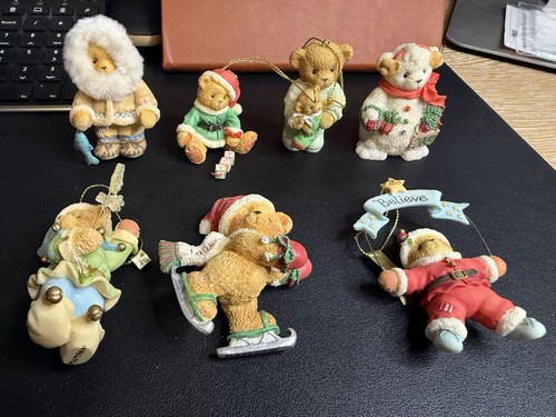 Cherished teddies ornaments - cherished,