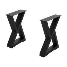 15.7" Coffee Table Legs Metal