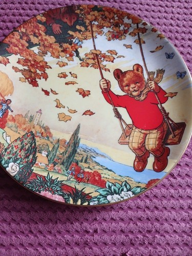 Rupert bear wedgewood plate - rupert,
