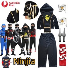 Ninjia Costume Cosplay Kids