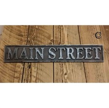 Cast Antique Iron "Main