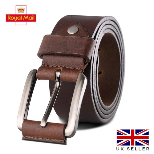Mens genuine leather belt - mens,