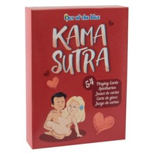 Red kama sutra - playing, cards