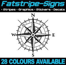 HAND DRAWN COMPASS STICKERS