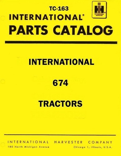 International harvester 674 - international,