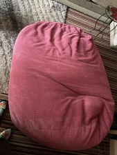 XXL Pink Lounge pug bean bag