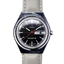Timex Q Mens Vintage Red