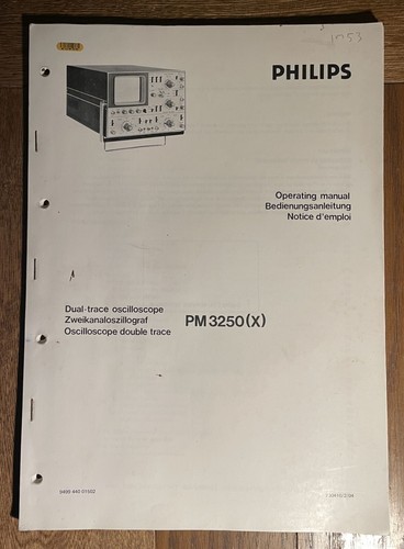 Philips pm3250 dual - philips, trace