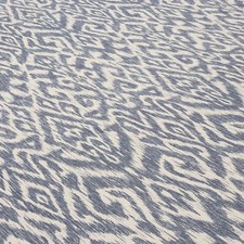 Bohemian ikat indigo fabric - bohemian,