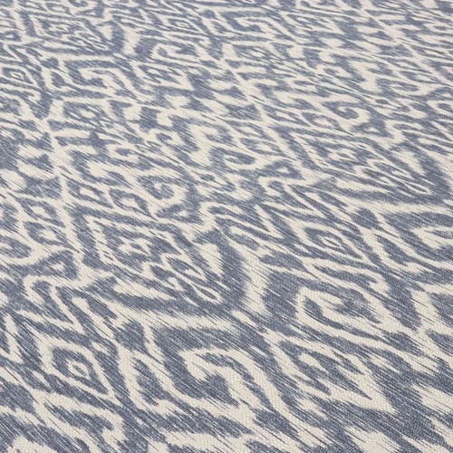Bohemian ikat indigo - ikat, fabric