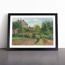 Garden At Eragny By Camille