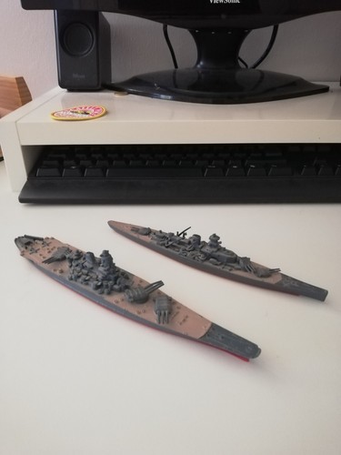 Model battleships - model,