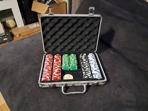 Poker chip set - poker, with