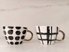 Next Set of 2 Black/White Spot