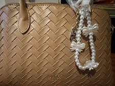 Dune London Brown Woven Grab