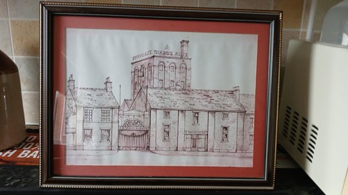 Wards brewery framed pen and - pen,