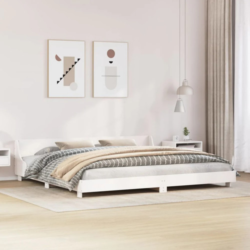 Rustic wooden emperor size - wooden,
