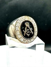 Sterling Silver Masonic Ring